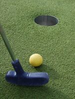 pixel putt minigolf fundraiser