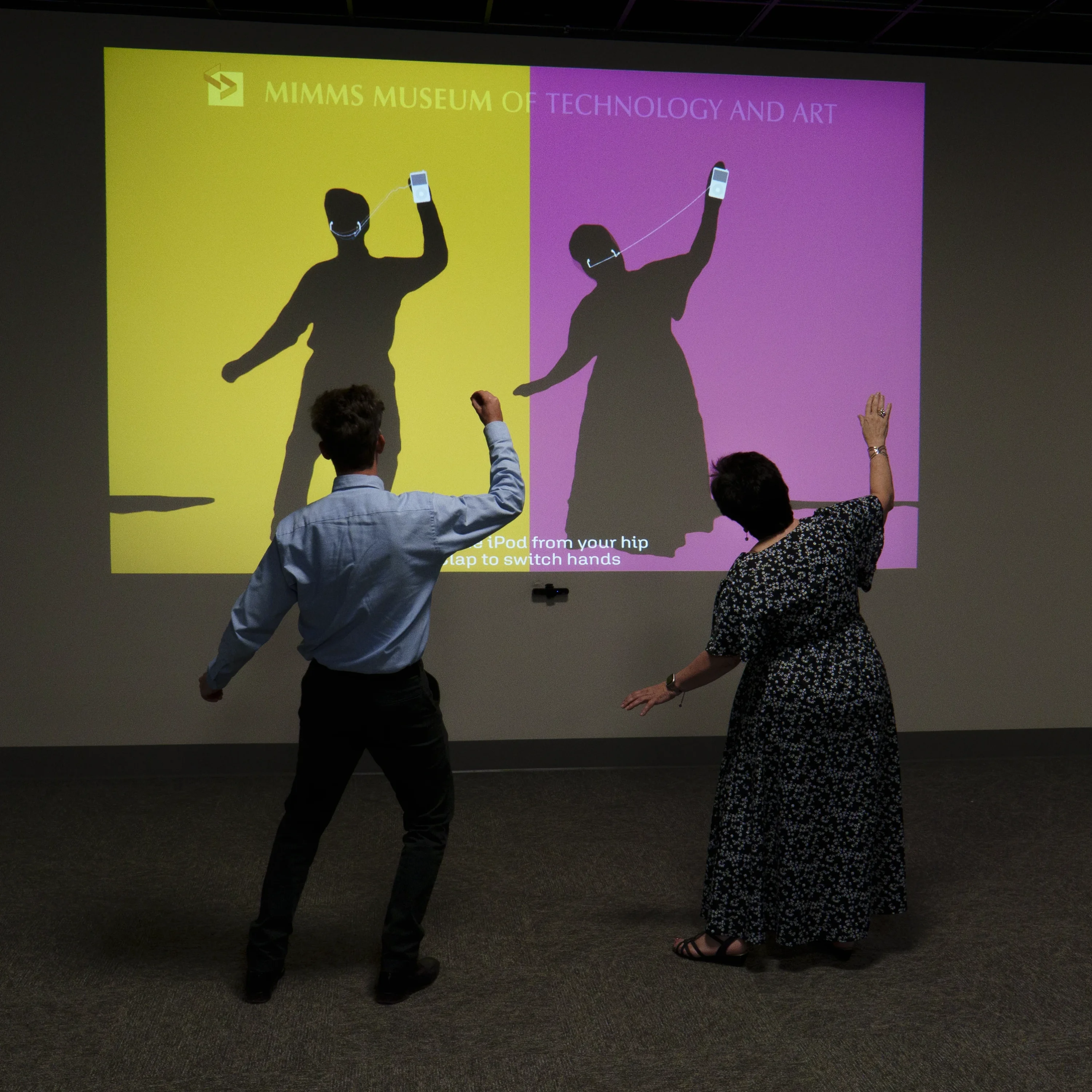 Dancing with iPod